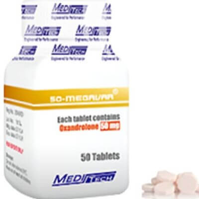 50-Megavar (Anavar 50 mg x 50 tabs) Meditech