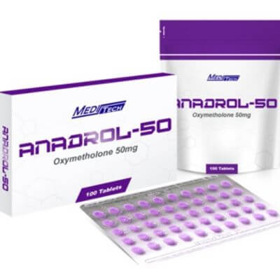 Anadrol-50 (Oxymetholone 50 mg 100 tabs) Meditech