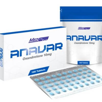 Anavar 10 (Oxandrolone 10 mg x 100 tablets) Meditech