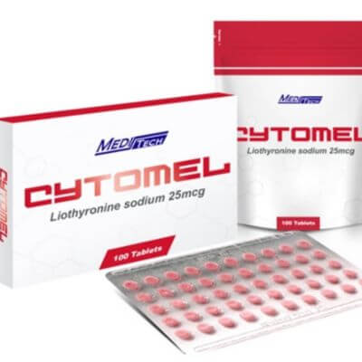 Cytomel (T3 liothyronine sodium 25 mcg 100 tablets) Meditech