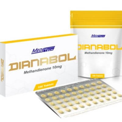 Dianabol (Methandienone 10 mg x 100 tabs) Meditech