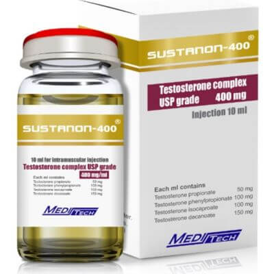 Sustanon 400 (Testosterone Blend 400 mg) 10 ml Vial Meditech