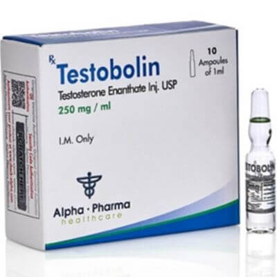 Testobolin (Testosterone Enanthate 250 mg x 10 ampoules) Alpha Pharma
