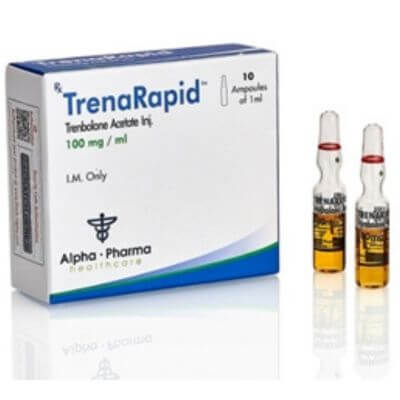 TrenaRapid (Trenbolone Acetate 100 mg x 10 ampoules) Alpha Pharma